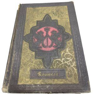 The confessionsof fean facques rousseau 6 volumes 1 hardcover book walter READ